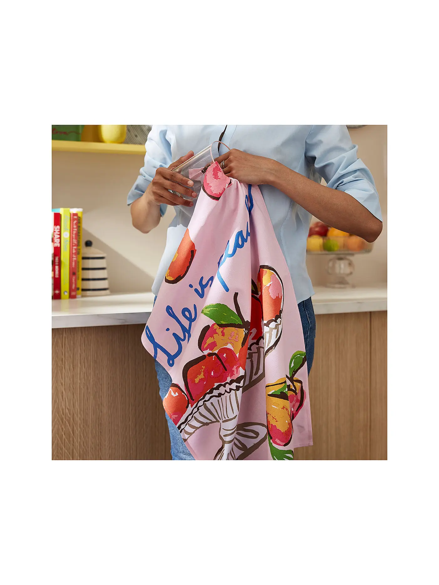 ULSTER WEAVERS | Geschirrtuch 45x75cm Summer Fruits Peach | 